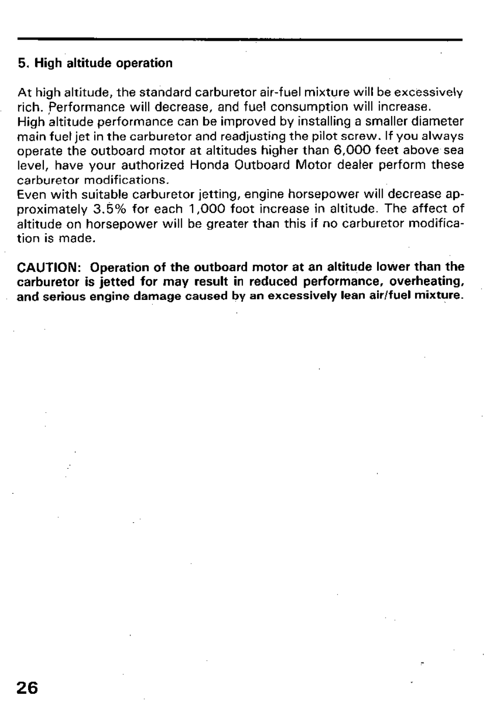 HONDA Outboard Motor BF15A User Manual | Page 28 / 81