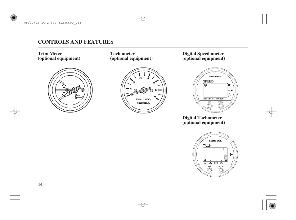 HONDA Outboard Motor BF150A User Manual | Page 16 / 129