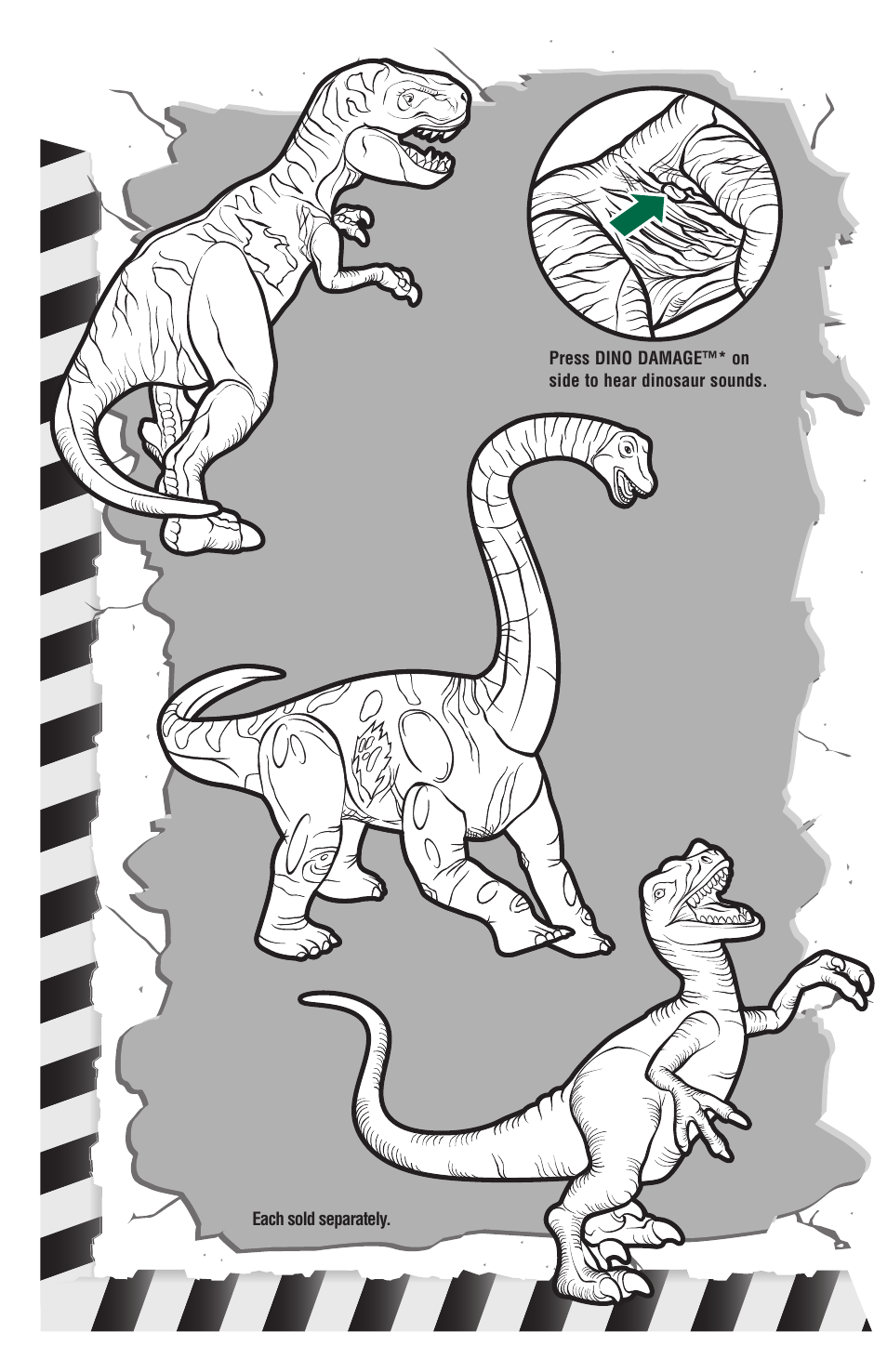 Hasbro Jurassic Park Dinosaurs 29445 User Manual | Page 2 / 3