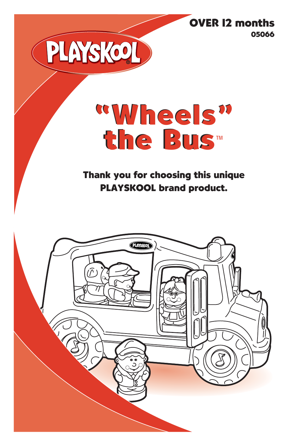 Hasbro Wheels the Bus 05066 User Manual | 4 pages