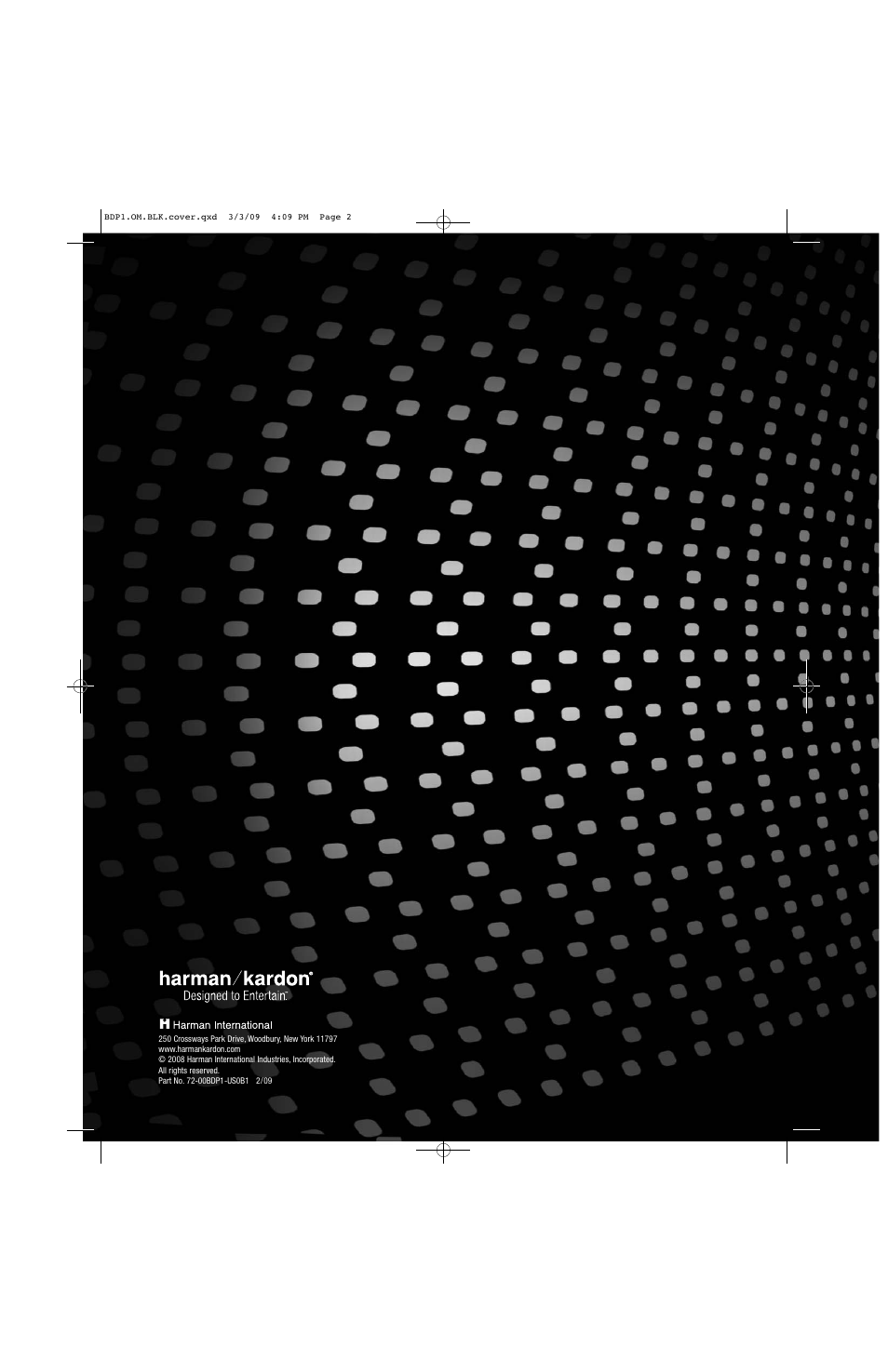 Banner head | Harman-Kardon BDP 1 User Manual | Page 33 / 33