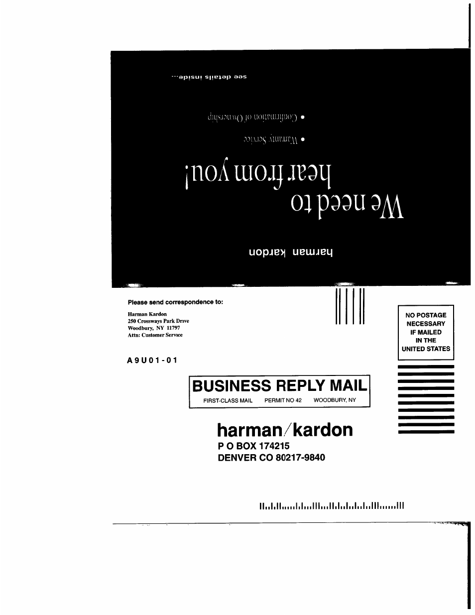 Harman-Kardon AVR 110 User Manual | Page 51 / 56