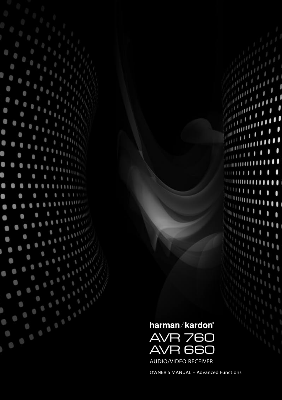 Harman-Kardon AVR 760 User Manual | 28 pages