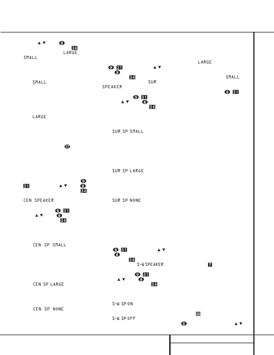 System configuration, 17 system configuration | Harman-Kardon AVR 300 User Manual | Page 17 / 40