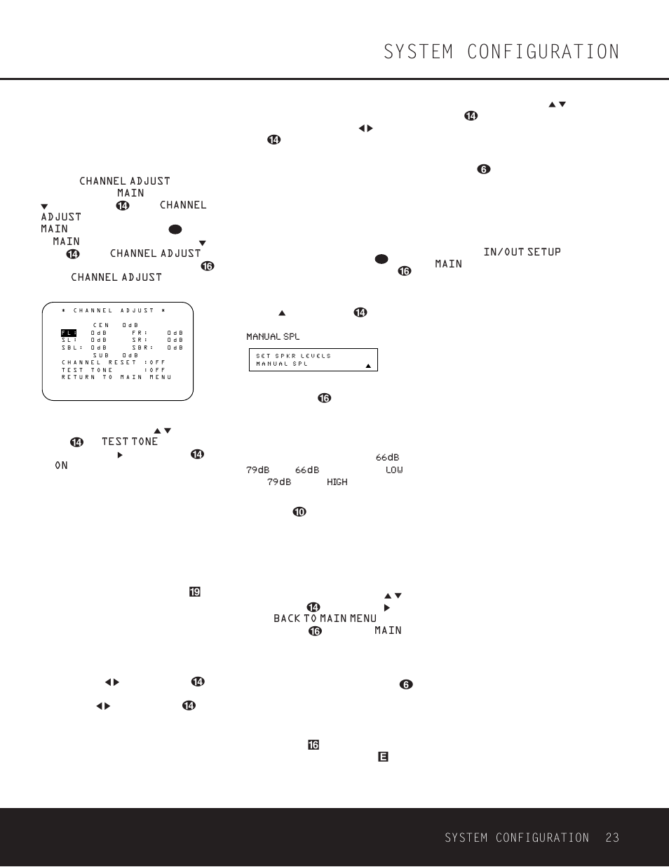 System configuration, System configuration 23 | Harman-Kardon DPR 1001 User Manual | Page 23 / 44