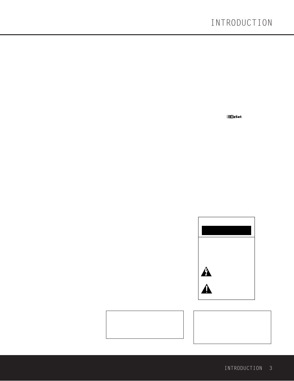 Introduction, Caution, Introduction 3 | Harman-Kardon DPR 1001 User Manual | Page 3 / 44