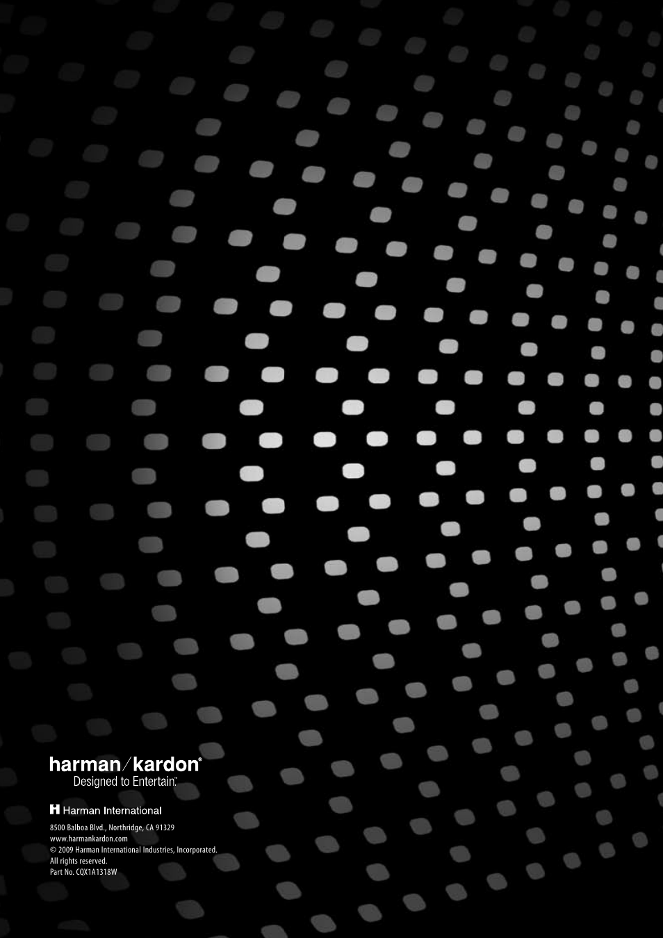Harman-Kardon AVR 260 User Manual | Page 54 / 54
