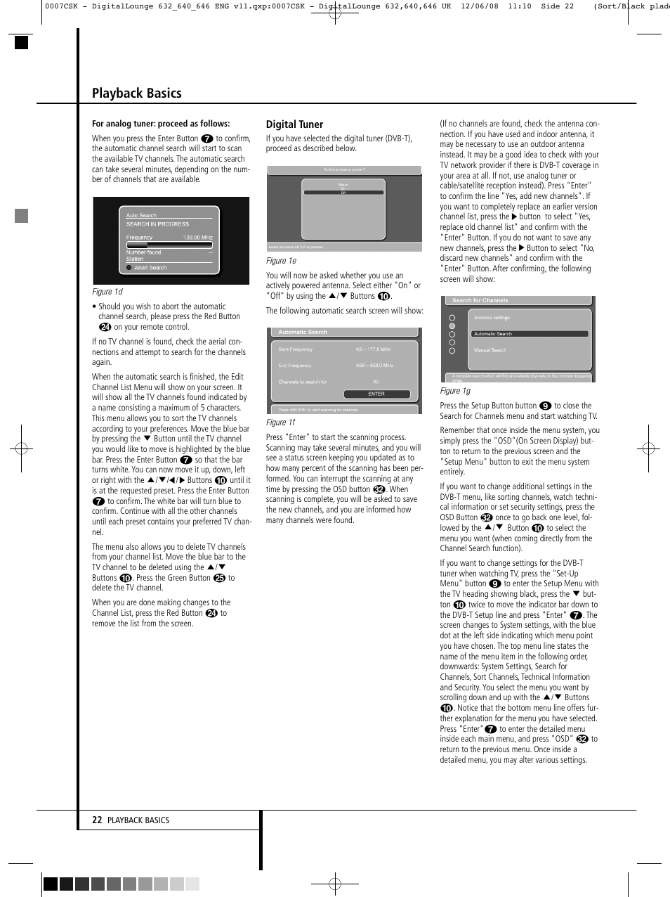 Playback basics | Harman-Kardon DIGITAL LOUNGE 640 User Manual | Page 22 / 54