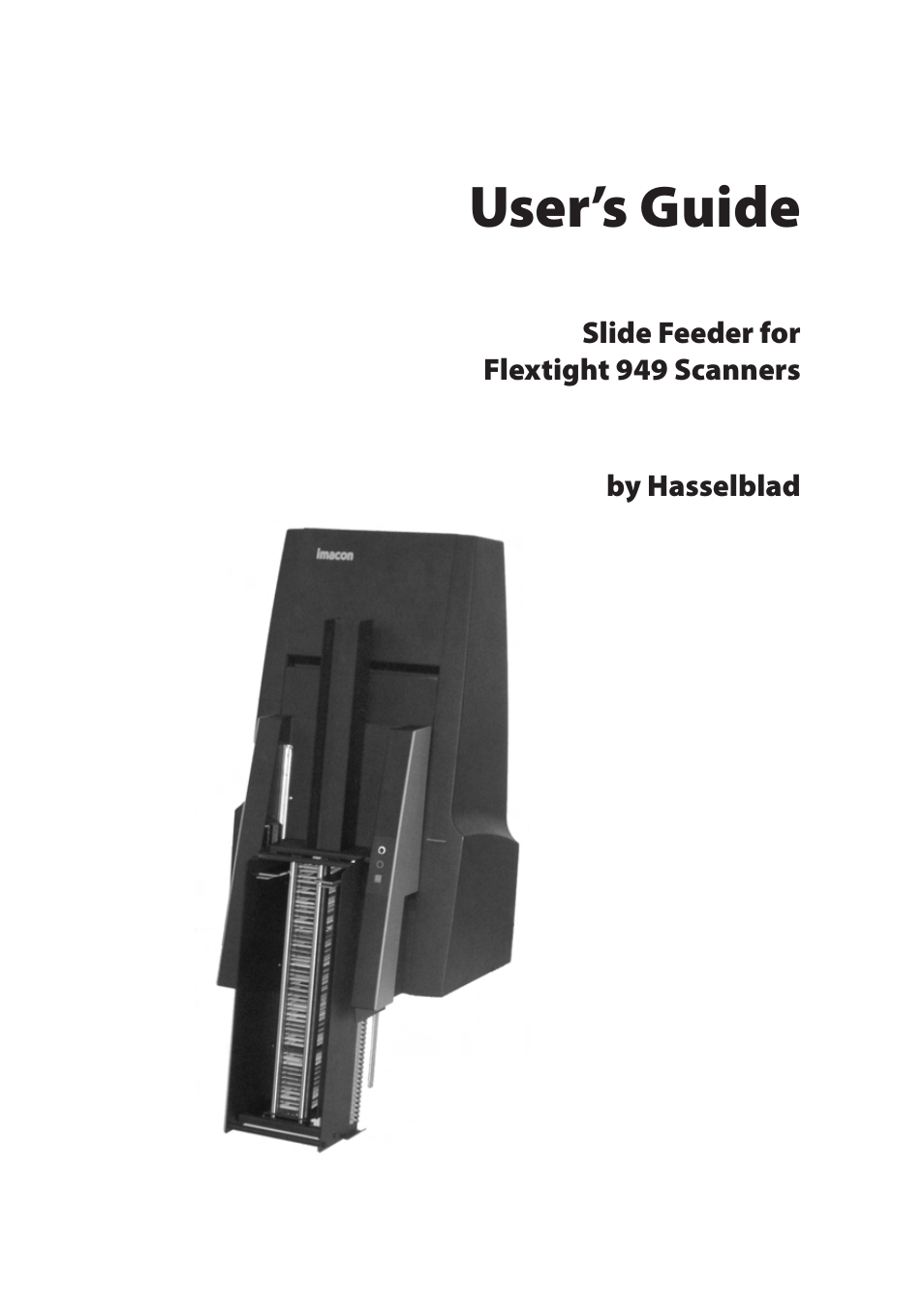 Hasselblad 949 User Manual | 36 pages