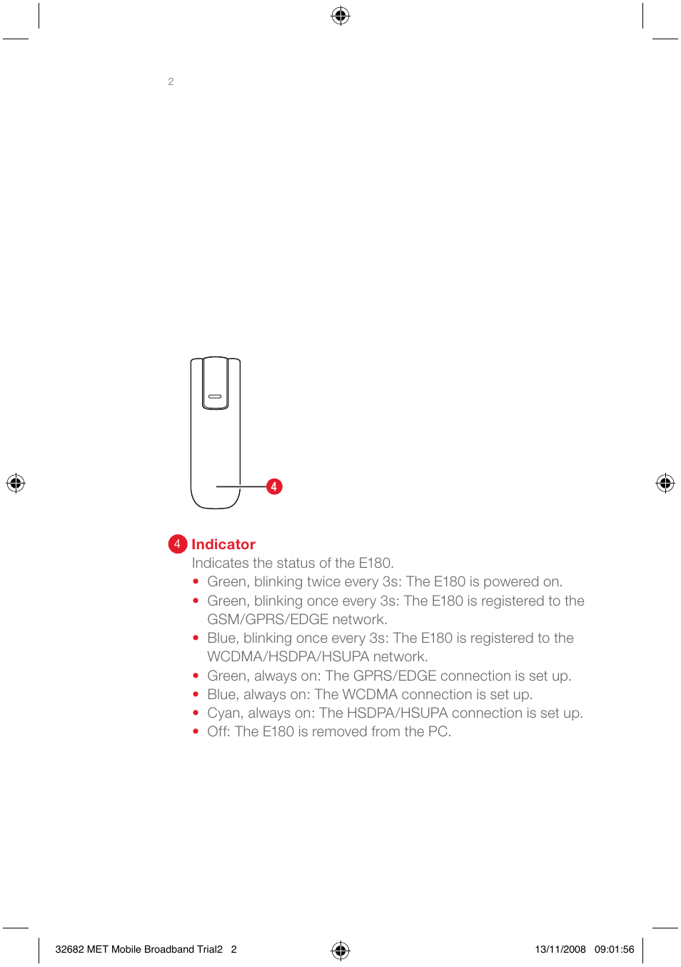 Huawei E180 User Manual | Page 9 / 20