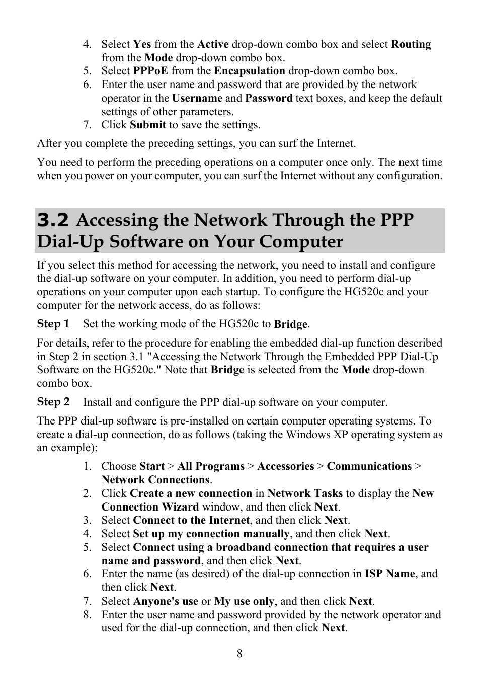 Huawei ECHOLIFE HG520C User Manual | Page 13 / 25