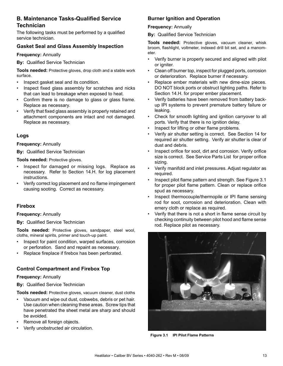 Heatiator CB4842IR User Manual | Page 13 / 40