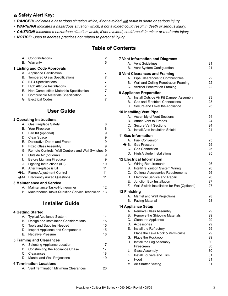 Heatiator CB4842IR User Manual | Page 3 / 40