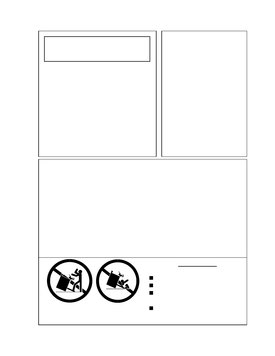 For your safety, Warning | Heartland 3530 User Manual | Page 57 / 65