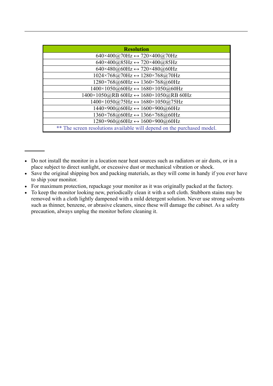 HANNspree LCD Monitor HF255 User Manual | Page 14 / 23