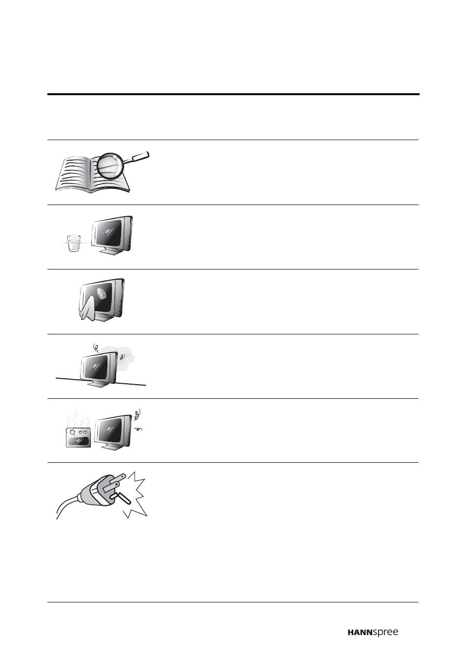 HANNspree F651-12A1 User Manual | Page 10 / 62