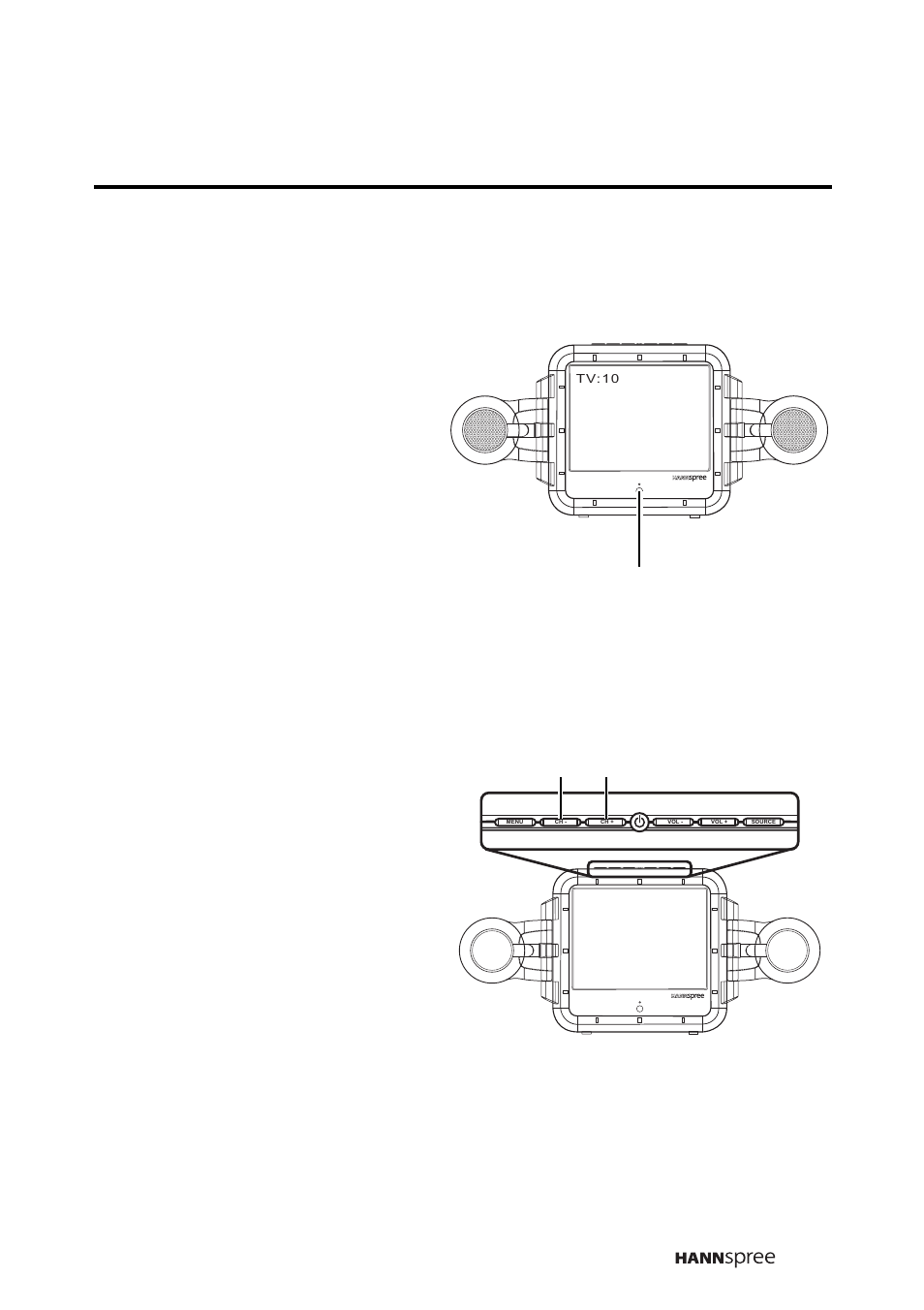 Turning the tv on and off, Selecting channels, Using the remote control | Selecting channels press | HANNspree F651-12A1 User Manual | Page 30 / 62