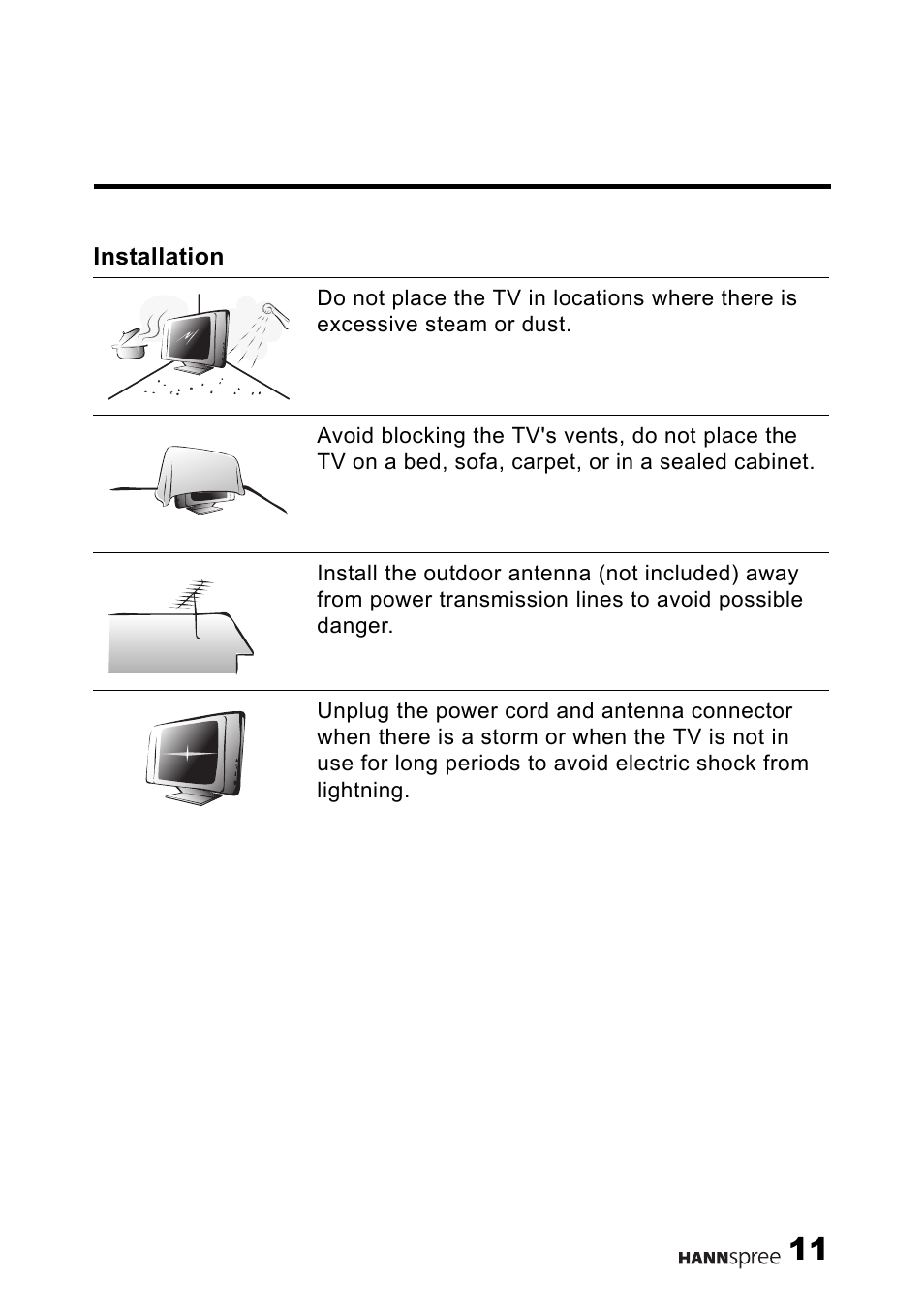 HANNspree HANNSrobby User Manual | Page 12 / 63