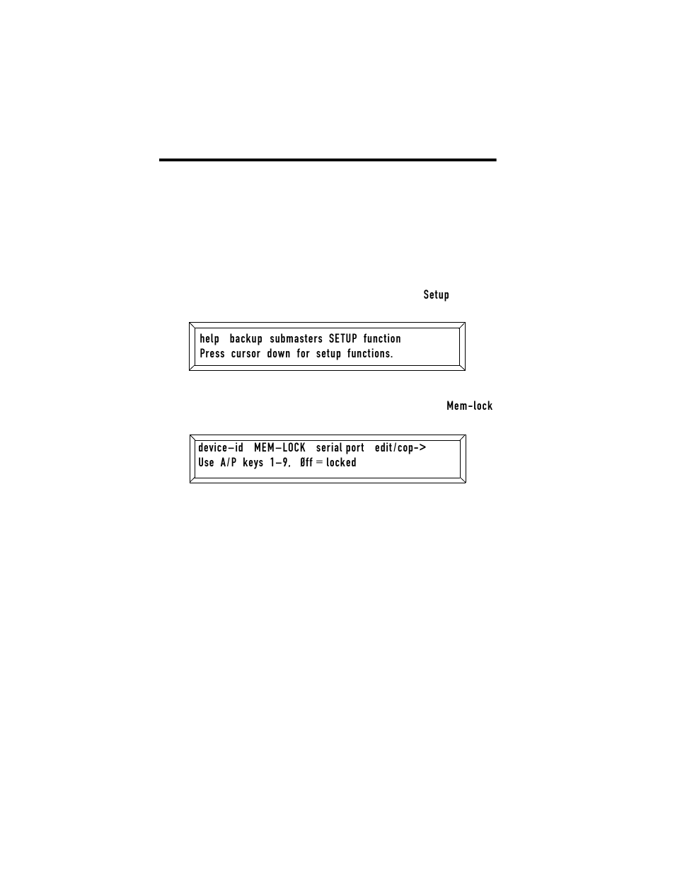 Locking/unlocking memory | High End Systems High End LCD Controller for Studio Color User Manual | Page 126 / 272