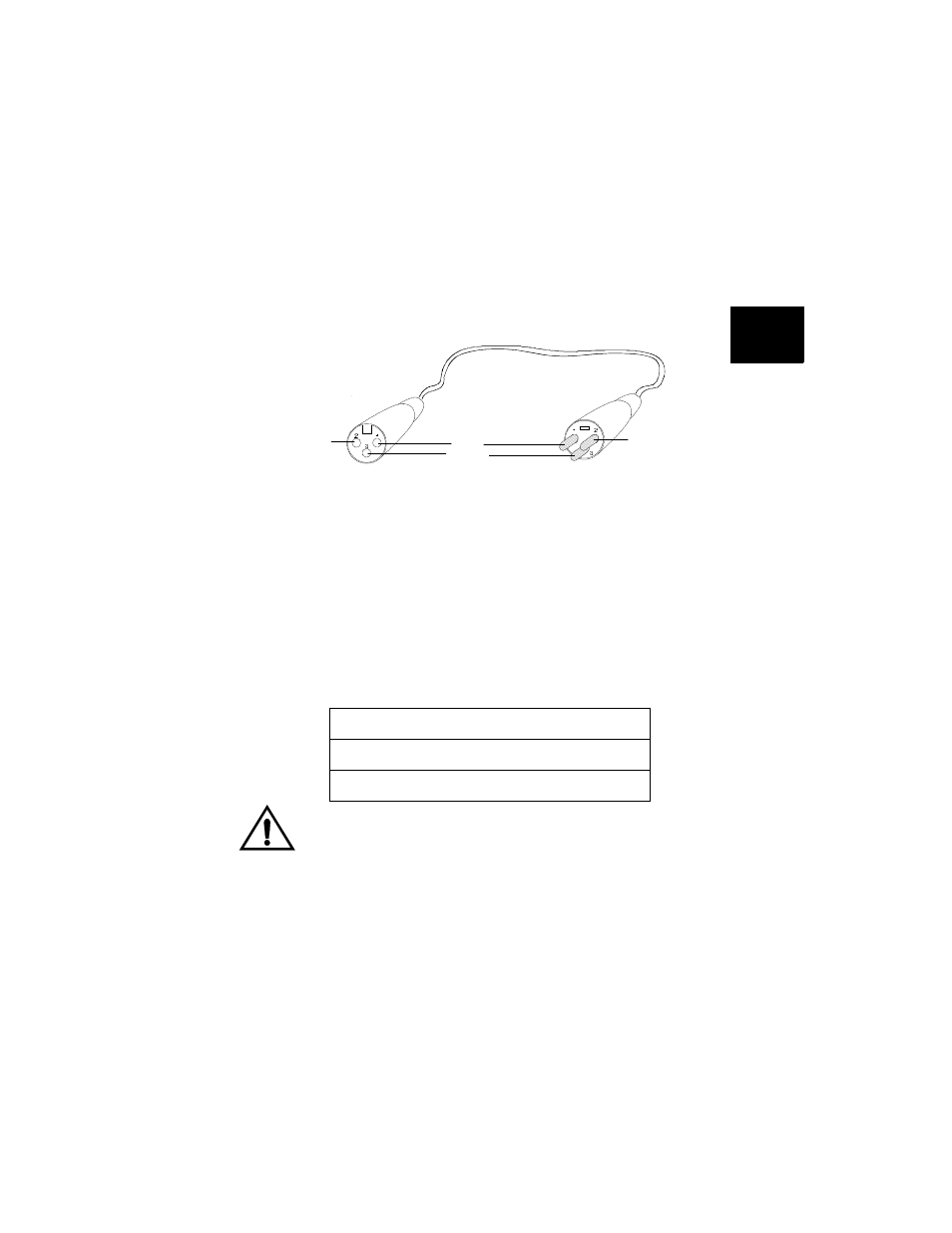 Constructing cabling, Figure 210 . properly-constructed data cable, Table 2-1 . xlr cable pinouts | High End Systems High End LCD Controller for Studio Color User Manual | Page 49 / 272