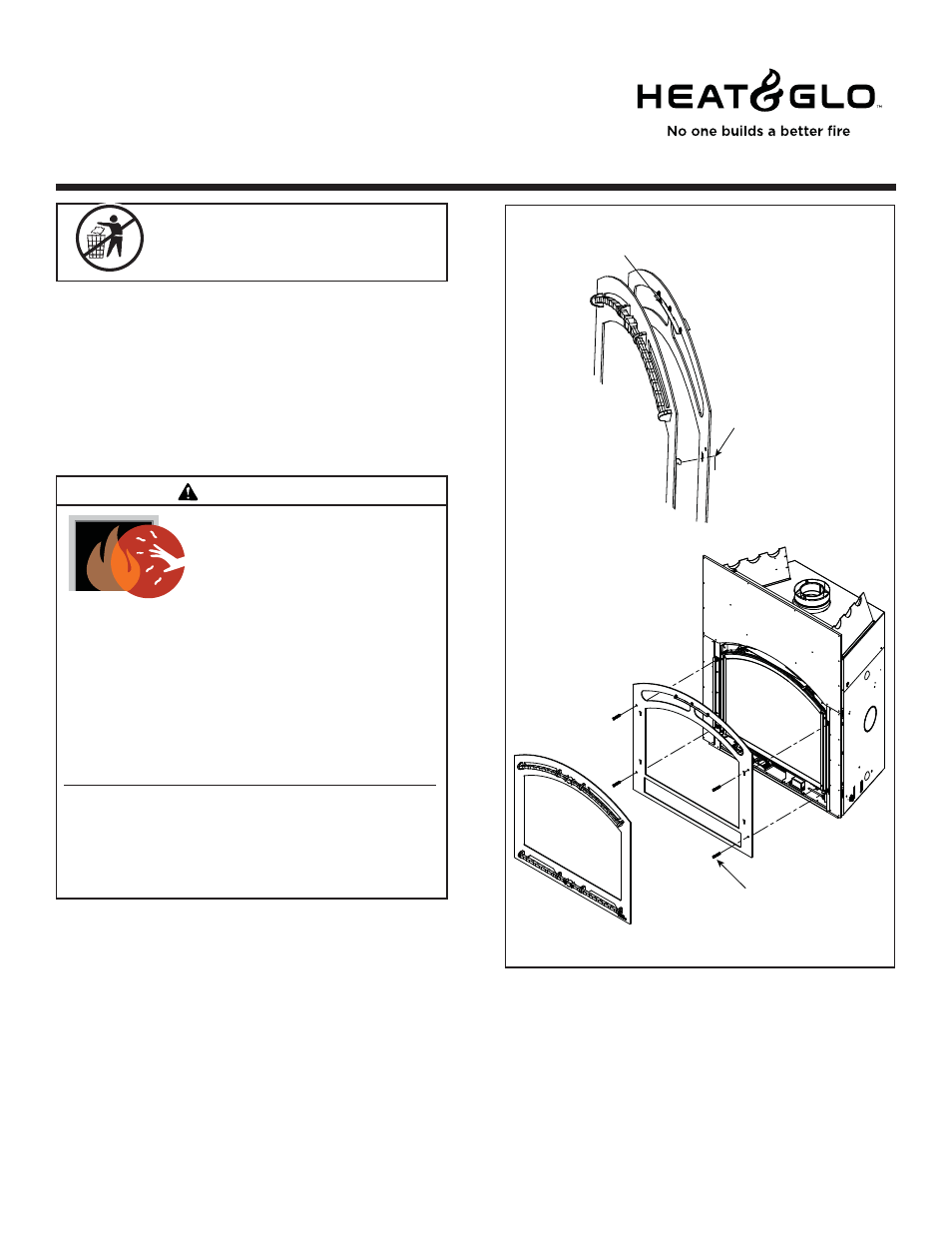 Heat & Glo Fireplace CERONA-42  EN User Manual | 1 page