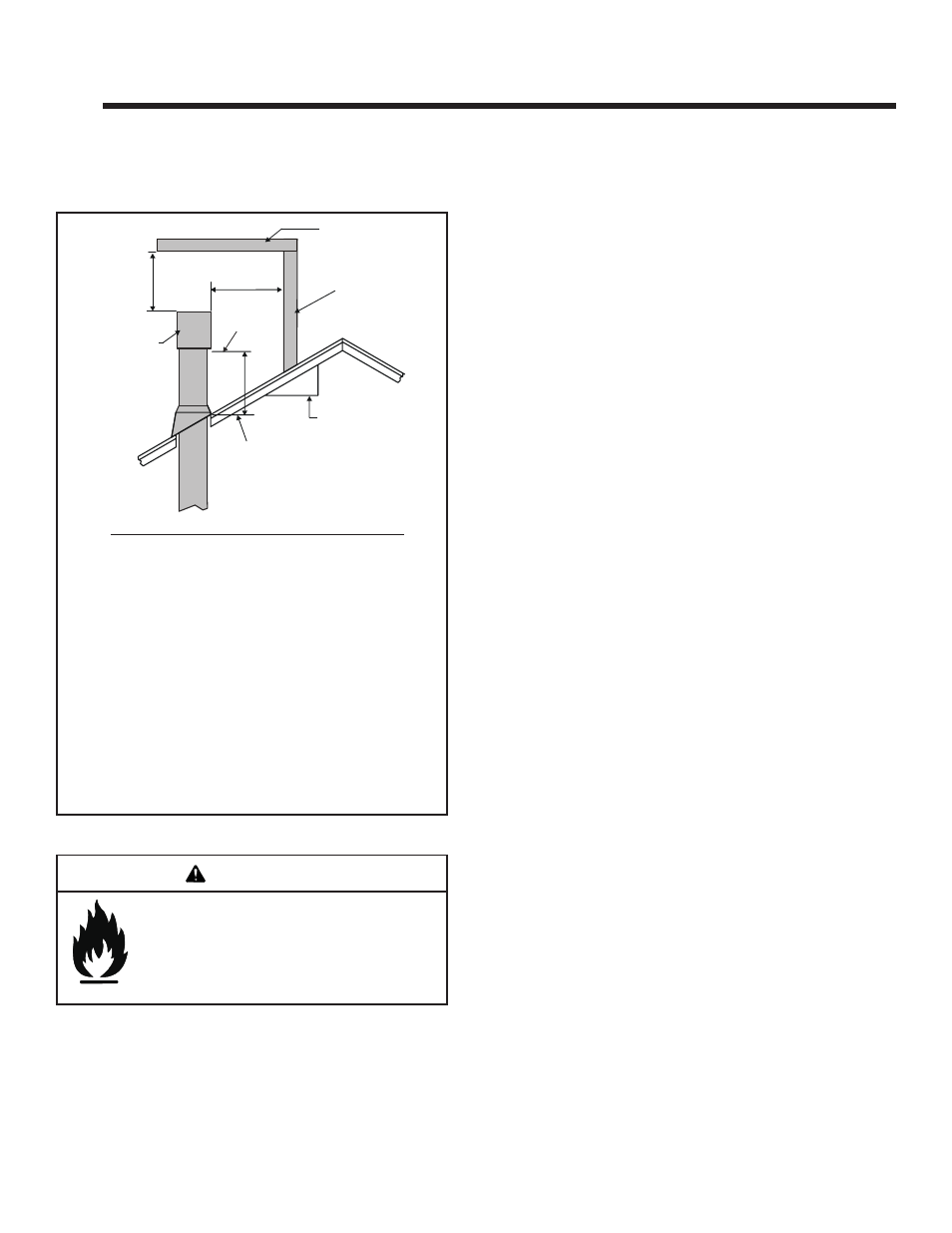 Termination locations, Warning, A. vent termination minimum clearances | Heat & Glo Fireplace MTL-INSERT User Manual | Page 8 / 40