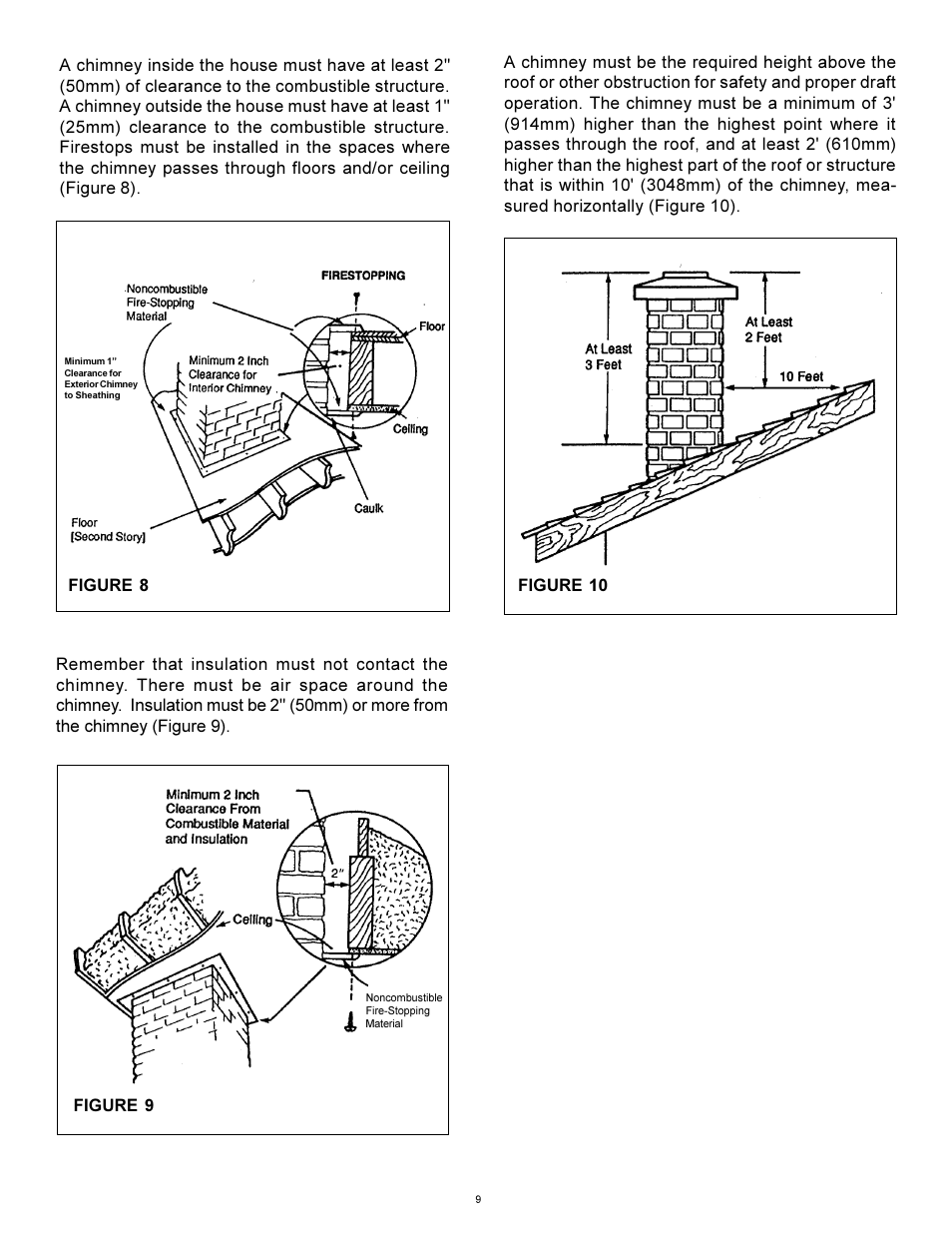 Heat & Glo Fireplace WS-250 User Manual | Page 9 / 27
