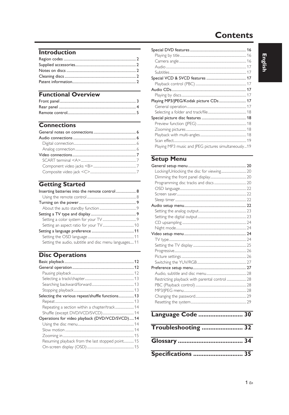 Yamaha DV-C6860 User Manual | Page 5 / 148