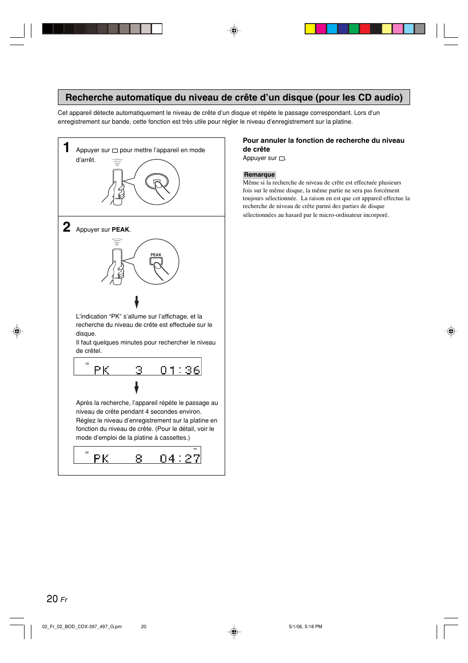 Yamaha CDX-497 User Manual | Page 47 / 228