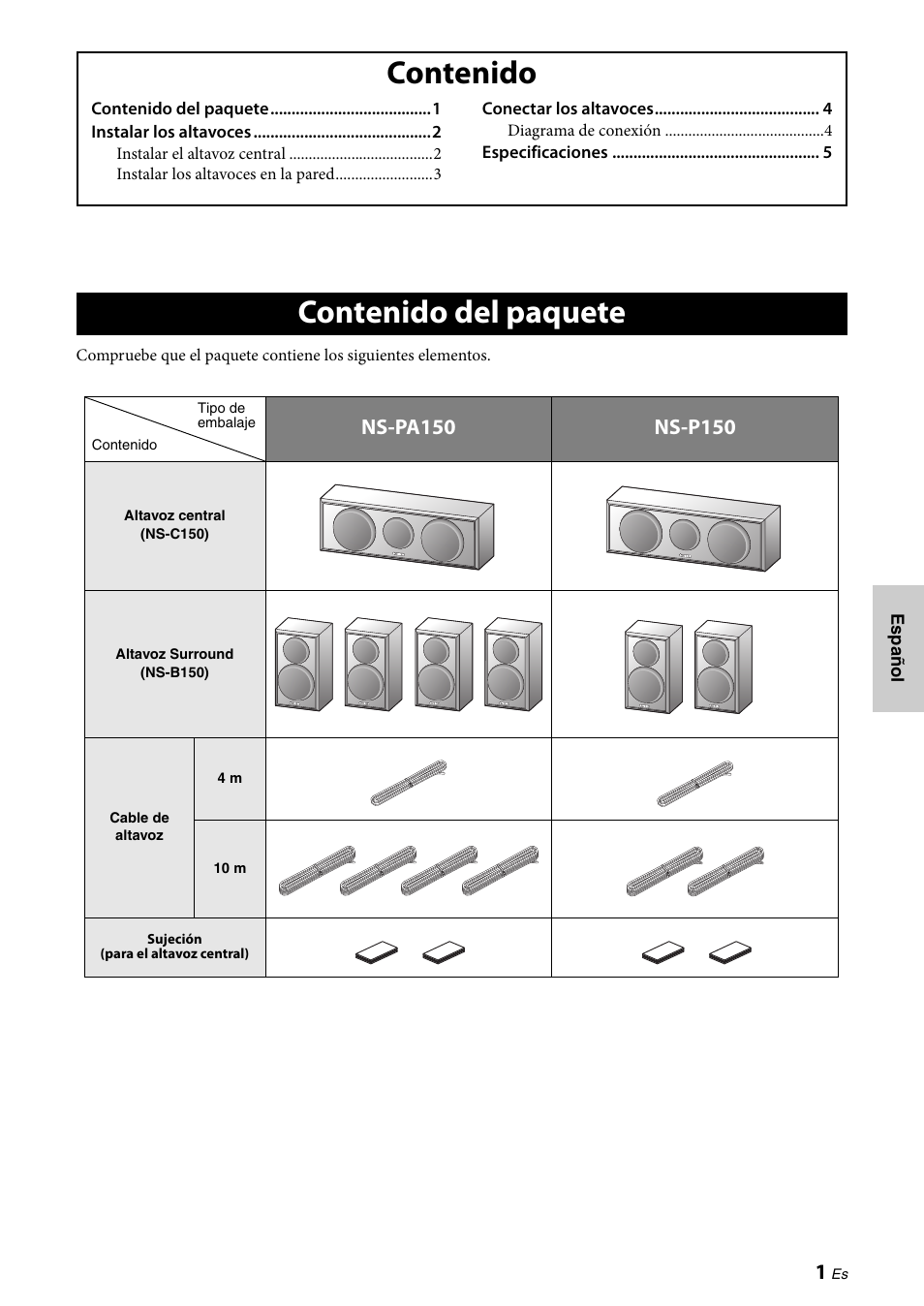 Yamaha NS-PA150 User Manual | Page 21 / 36