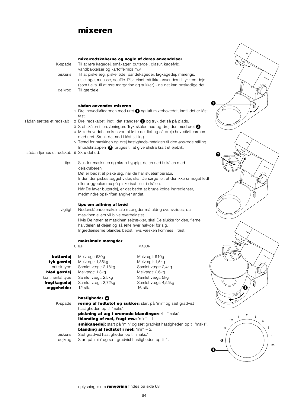 Mixeren | Kenwood KM001 series User Manual | Page 65 / 153