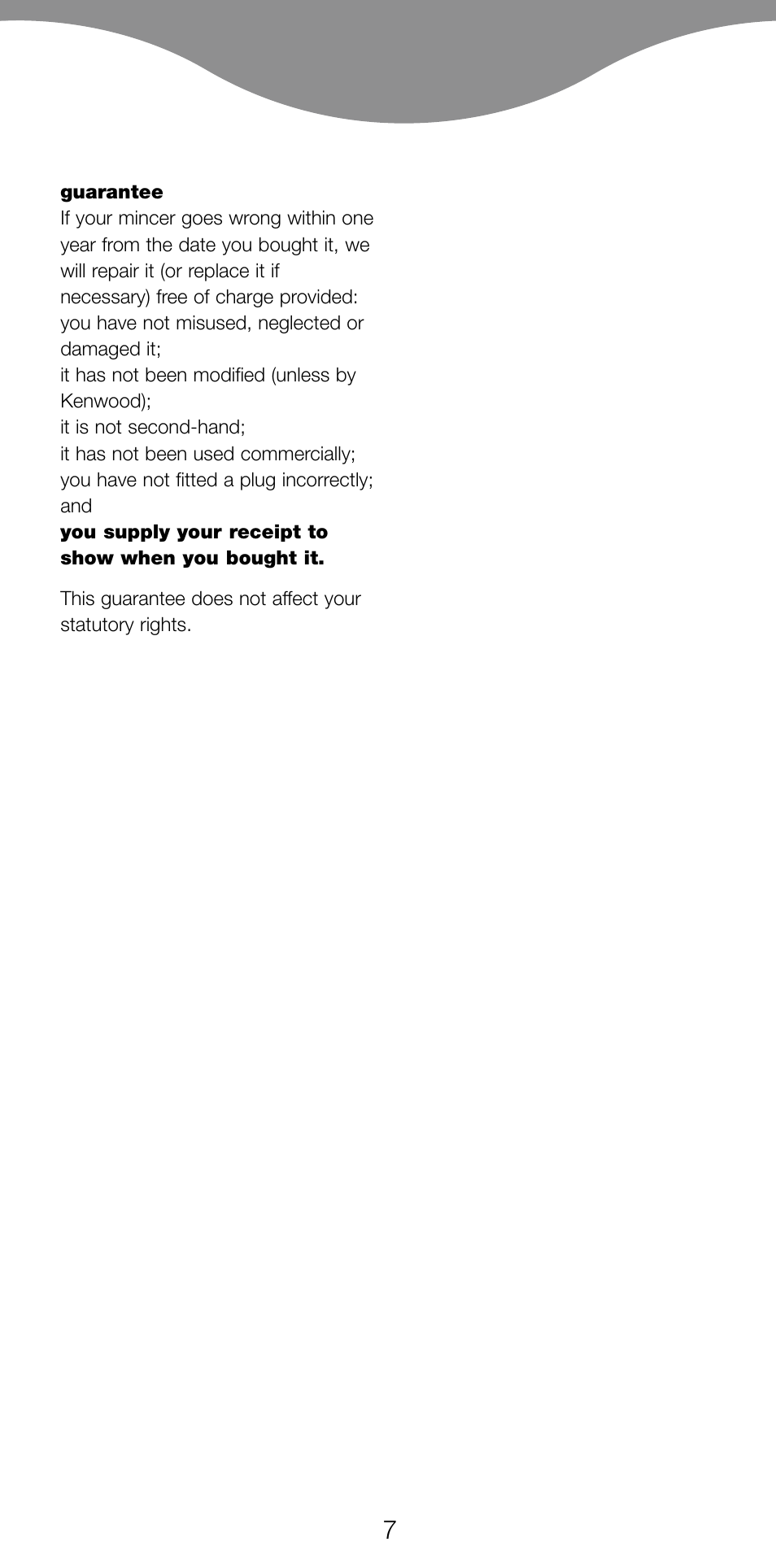 Kenwood PG520 User Manual | Page 11 / 78