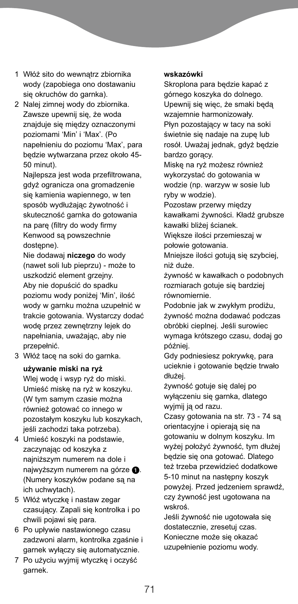 Kenwood FS360 User Manual | Page 73 / 91