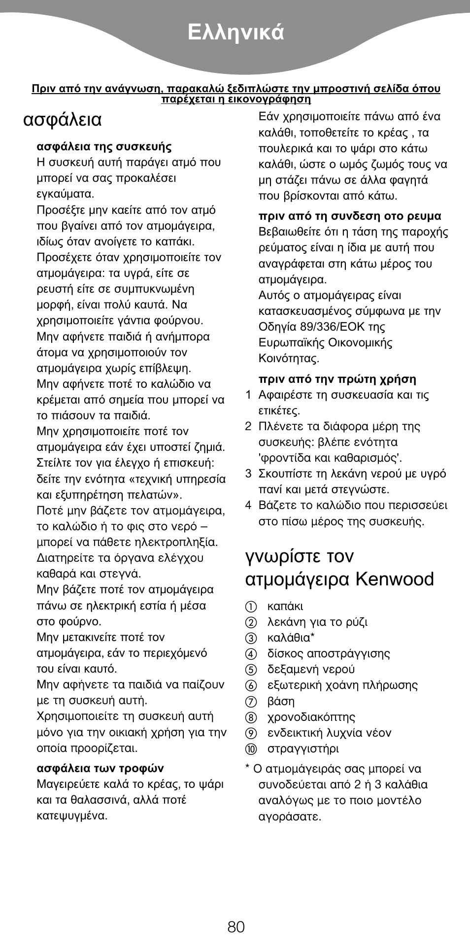 Ekkgmij, Kenwood | Kenwood FS360 User Manual | Page 82 / 91
