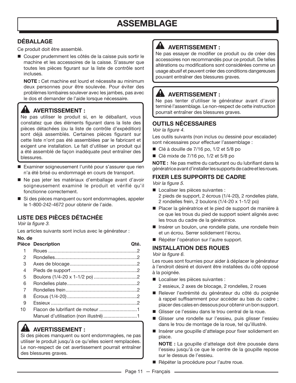 Assemblage | Homelite UT905011 User Manual | Page 34 / 64