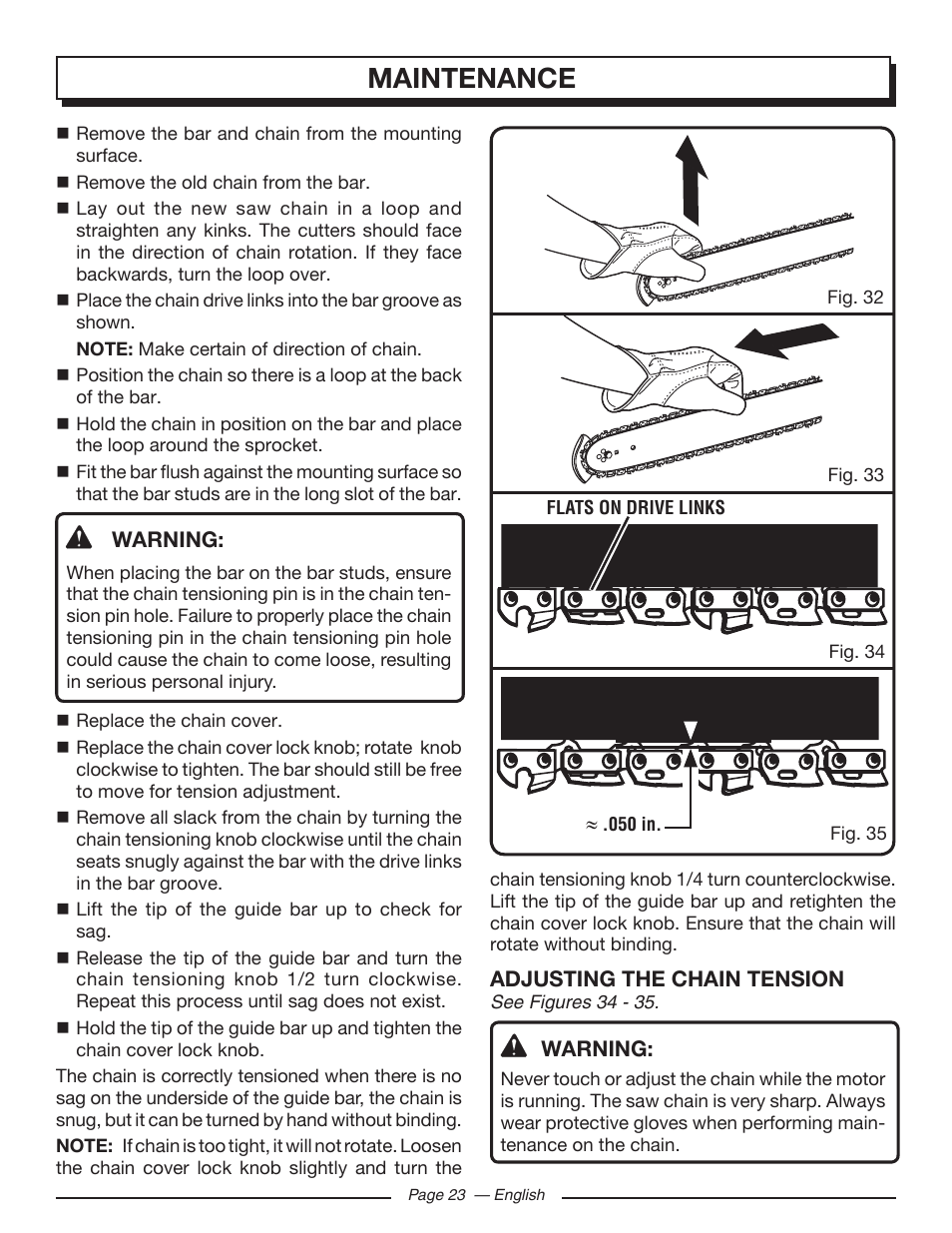 Maintenance | Homelite UT43122 User Manual | Page 23 / 88