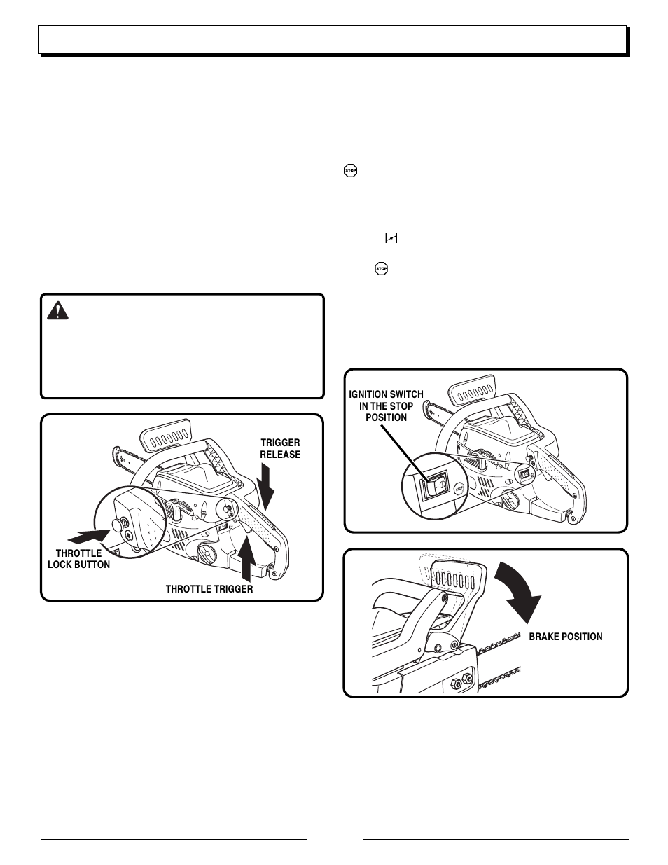 Operation, Caution | Homelite UT10530 User Manual | Page 13 / 36