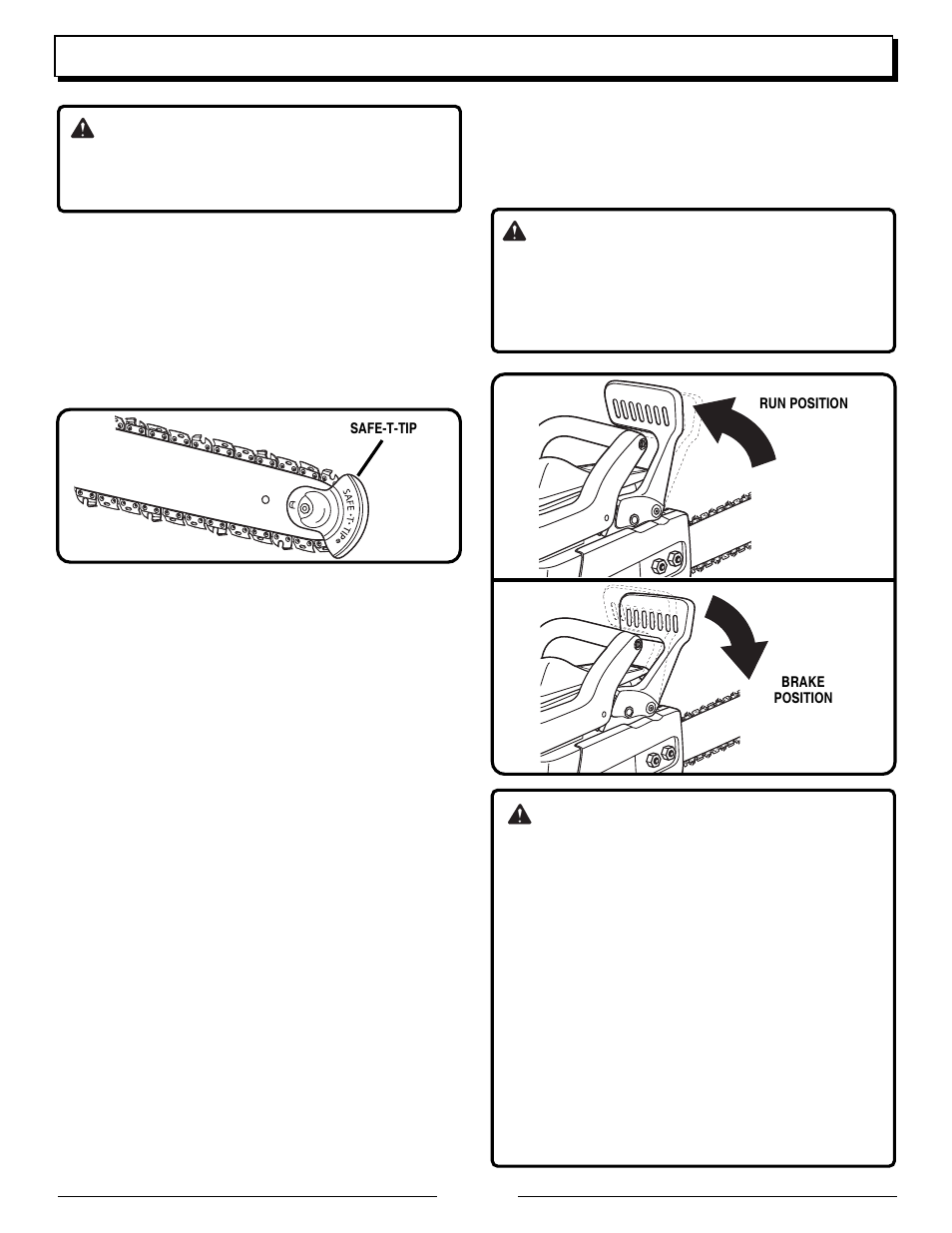 Operation, Warning | Homelite UT10530 User Manual | Page 9 / 36