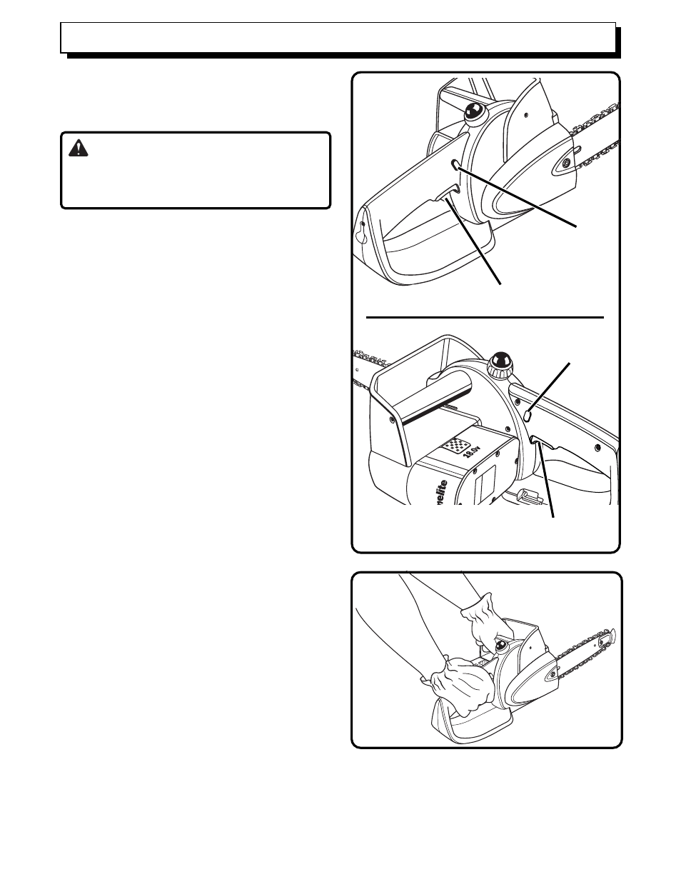 Operation, Warning | Homelite UT34010 User Manual | Page 15 / 34