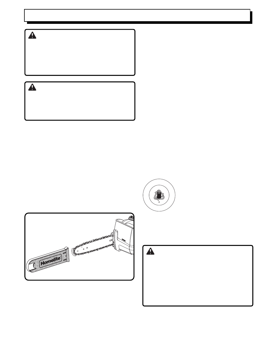 Maintenance, Warning | Homelite UT34010 User Manual | Page 30 / 34