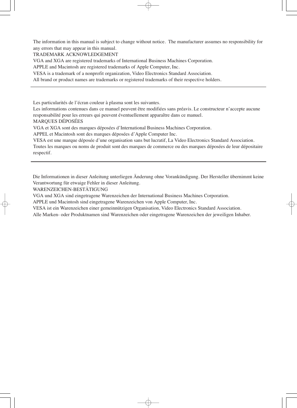 Hitachi 55PD5000 User Manual | Page 2 / 60