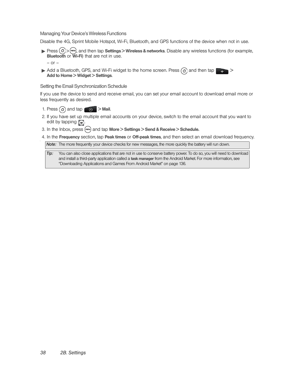 HTC EVO 4G User Manual | Page 48 / 197