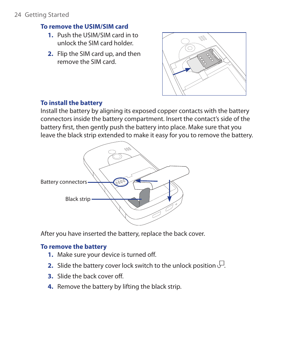 HTC Xda orbit 2 User Manual | Page 24 / 246