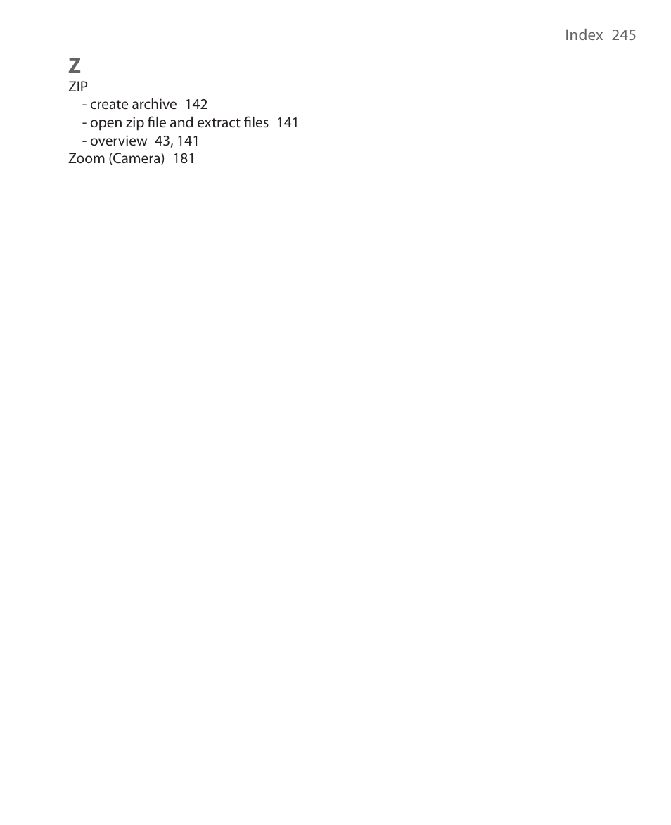 HTC Xda orbit 2 User Manual | Page 245 / 246