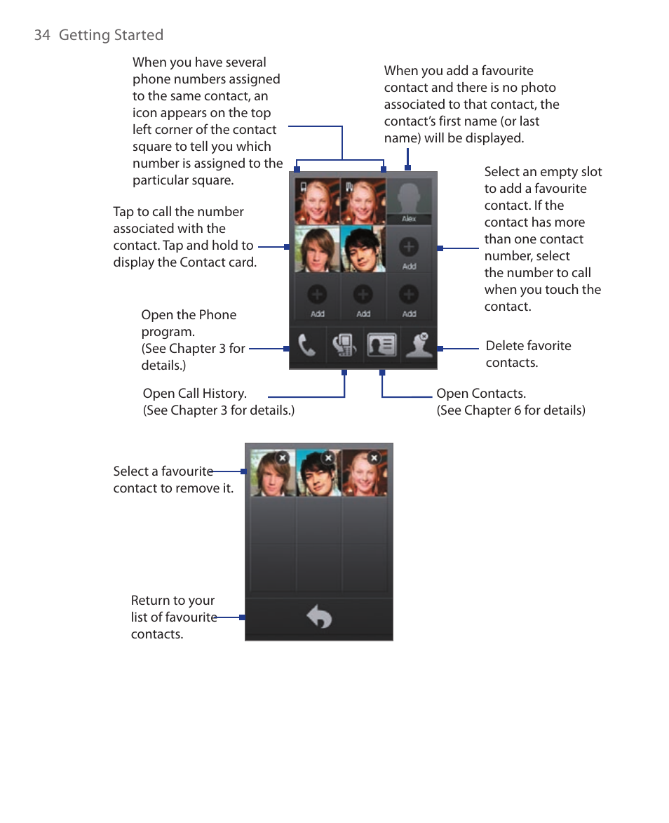 HTC Xda orbit 2 User Manual | Page 34 / 246