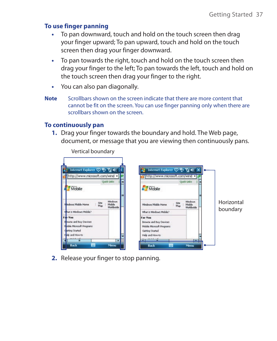 HTC Xda orbit 2 User Manual | Page 37 / 246