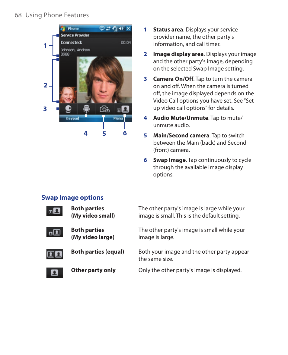 HTC Xda orbit 2 User Manual | Page 68 / 246