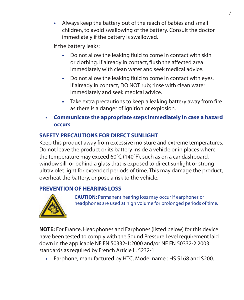 HTC Xda orbit 2 User Manual | Page 7 / 246