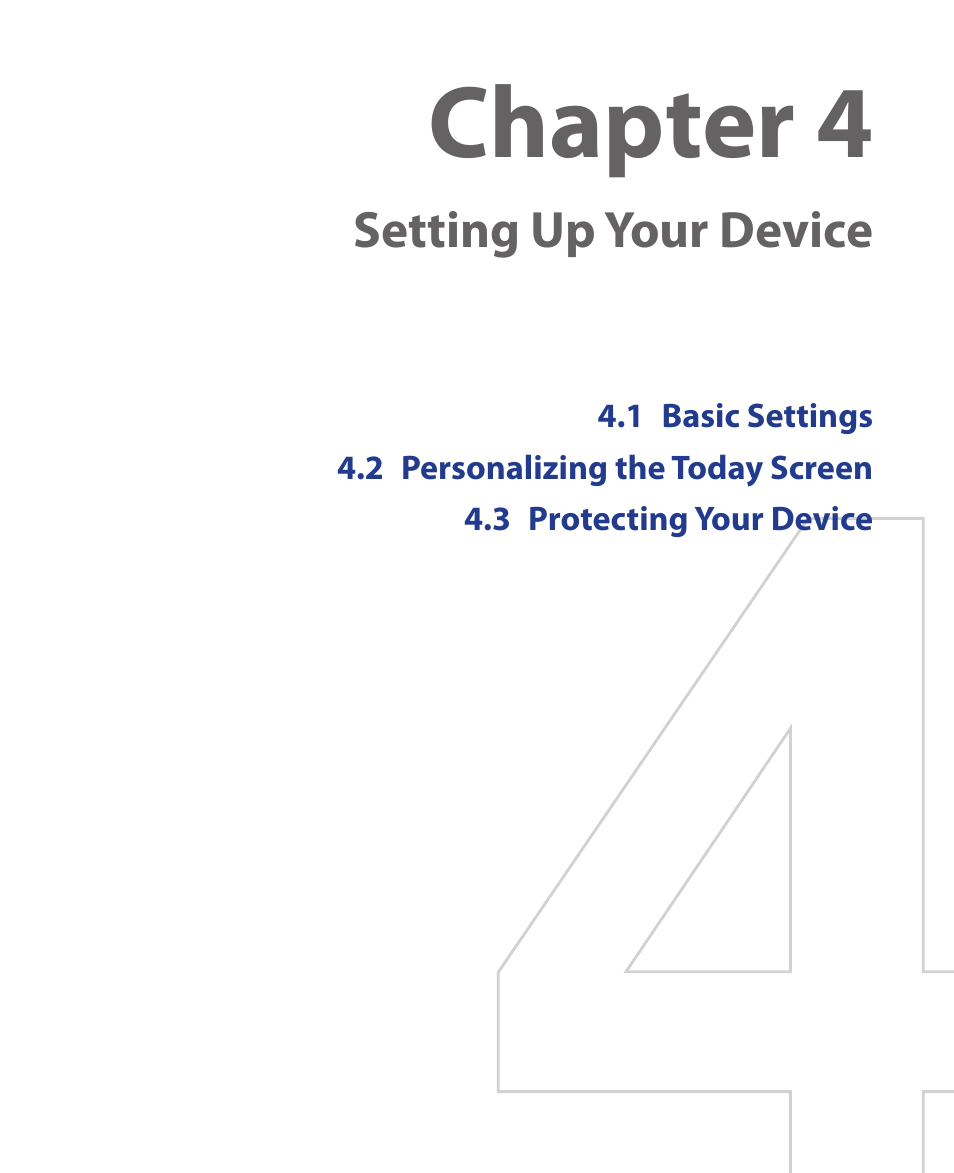 Chapter 4 | HTC Xda orbit 2 User Manual | Page 75 / 246