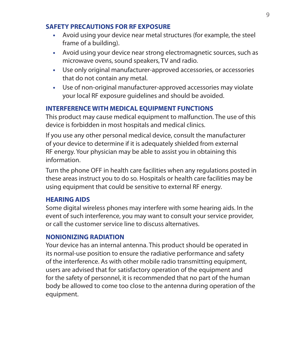 HTC Xda orbit 2 User Manual | Page 9 / 246